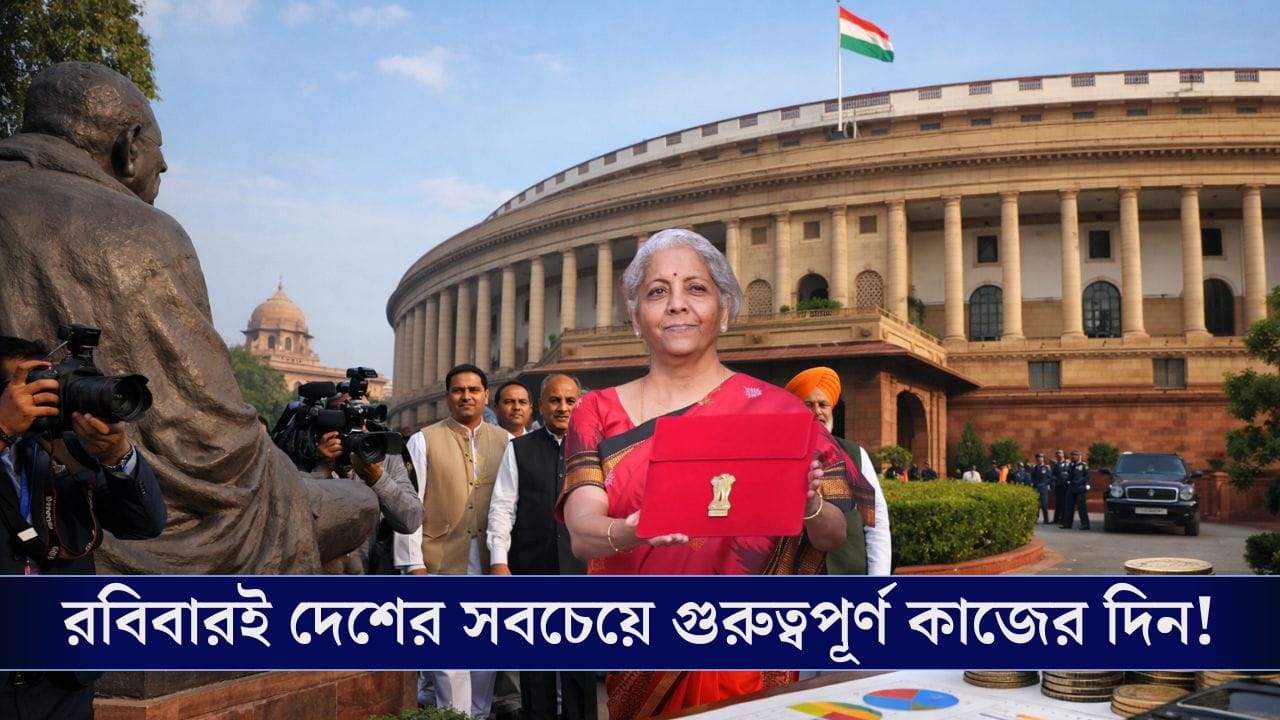 Union Budget 2026: রবিবারই বাজেট, কোন হিসাবে ছুটির দিনে বাজেট পেশ?