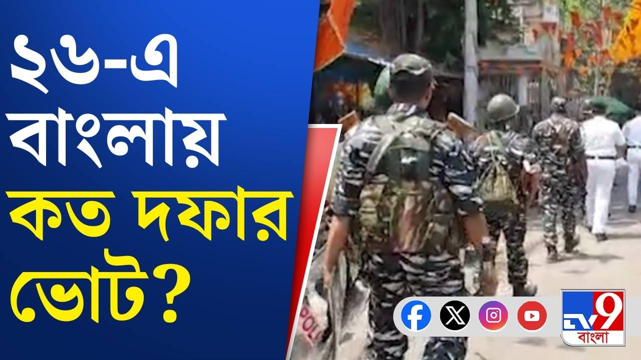Election 2026: এবারের ভোটে দফা ভিত্তিক আরও বেশি বাহিনীর প্রস্তাব: সূত্র Election 2026: এবারের ভোটে দফা ভিত্তিক আরও বেশি বাহিনীর প্রস্তাব: সূত্র