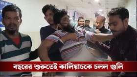 খুব কাছ থেকে চলল গুলি, বছরের শুরুতেই মালদহে গুলিবিদ্ধ TMC নেতা