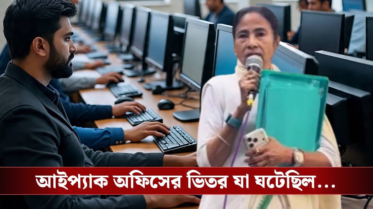 ডেস্কটপ থেকে ব্যাকআপ নেওয়ার কাজ সবে শুরু হয়েছে..., হঠাৎ মুখোমুখি, ভরদুপুরে ঠিক কী ঘটল I-PAC অফিসের অন্দরে ডেস্কটপ থেকে ব্যাকআপ নেওয়ার কাজ সবে শুরু হয়েছে..., হঠাৎ মুখোমুখি, ভরদুপুরে ঠিক কী ঘটল I-PAC অফিসের অন্দরে