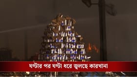 আগুনে ভস্মীভূত মোমো কারখানা, খোঁজ পাওয়া যাচ্ছে না নিরাপত্তারক্ষীর