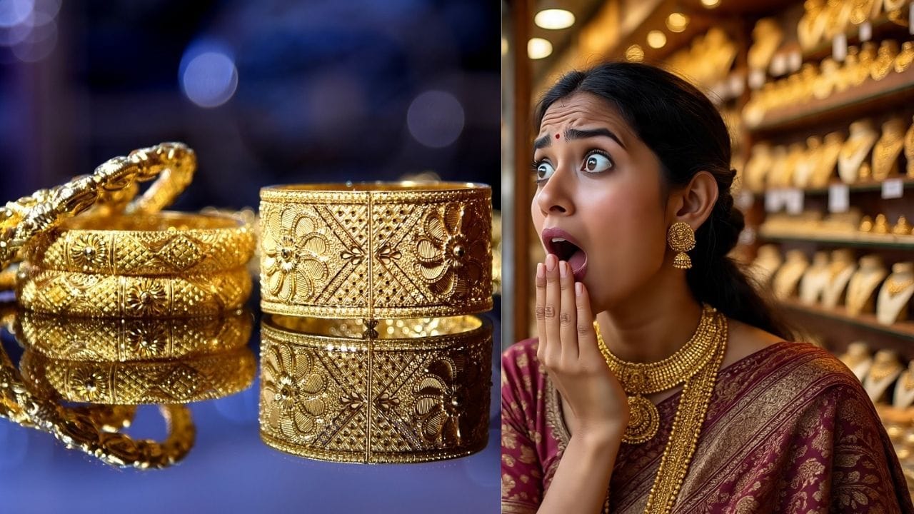 Gold Price Huge Hike: সব রেকর্ড ভেঙে ১ লাখ ৬০ হাজারের গণ্ডি পার! একদিনেই দাম বাড়ল প্রায় ২৫ হাজার টাকা, এখন রেট কত? Gold Price Huge Hike: সব রেকর্ড ভেঙে ১ লাখ ৬০ হাজারের গণ্ডি পার! একদিনেই দাম বাড়ল প্রায় ২৫ হাজার টাকা, এখন রেট কত?