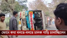 দুই বাসের রেষারেষি, মৃত্যু একজনের, আহত একাধিক