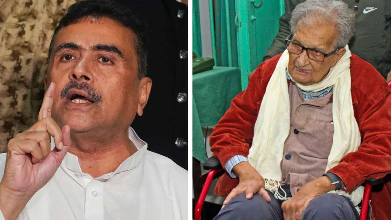 Amartya Sen: 'ওঁর কোনও কনট্রিবিউশন নেই...', অমর্ত্য সেন ক্ষোভ প্রকাশ করার পর কটাক্ষ শুভেন্দুর Amartya Sen: 'ওঁর কোনও কনট্রিবিউশন নেই...', অমর্ত্য সেন ক্ষোভ প্রকাশ করার পর কটাক্ষ শুভেন্দুর