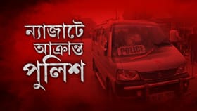 সেই সন্দেশখালি,সেই জানুয়ারি! এবার ভাঙল পুলিশের গাড়ির কাচ