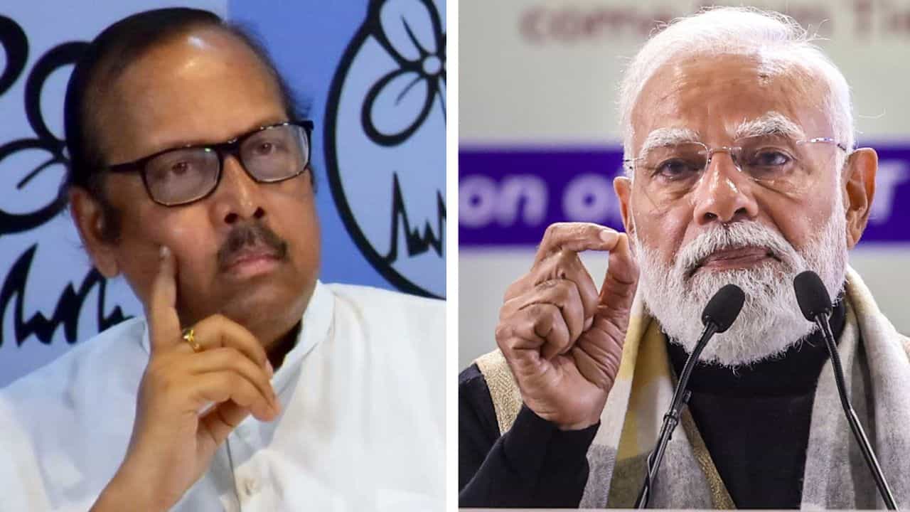 'মহান নেতা শিবেন্দু শেখর', মালদহে প্রধানমন্ত্রীর মুখে TMC সাংসদ সুখেন্দু শেখরের বাবার নাম কেন? 'মহান নেতা শিবেন্দু শেখর', মালদহে প্রধানমন্ত্রীর মুখে TMC সাংসদ সুখেন্দু শেখরের বাবার নাম কেন?