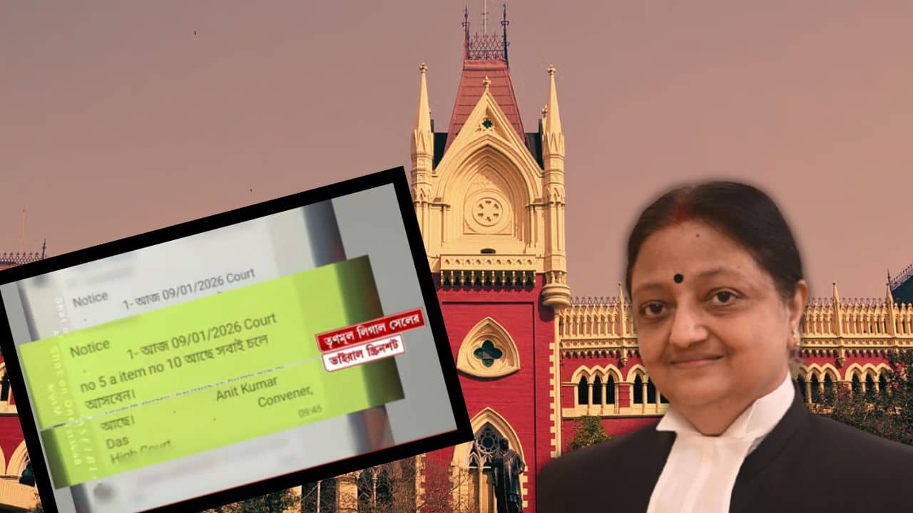 High Court- IPAC Case: কোর্টরুম ছেড়ে চলে যান বিচারপতি, তারপরই ভাইরাল তৃণমূলের চ্যাট, উঠছে বড় অভিযোগ