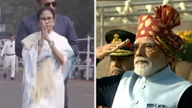 কর্তব্যপথ থেকে রেড রোড, সাধারণতন্ত্র দিবসের কুচকাওয়াজে মোদী-মমতা