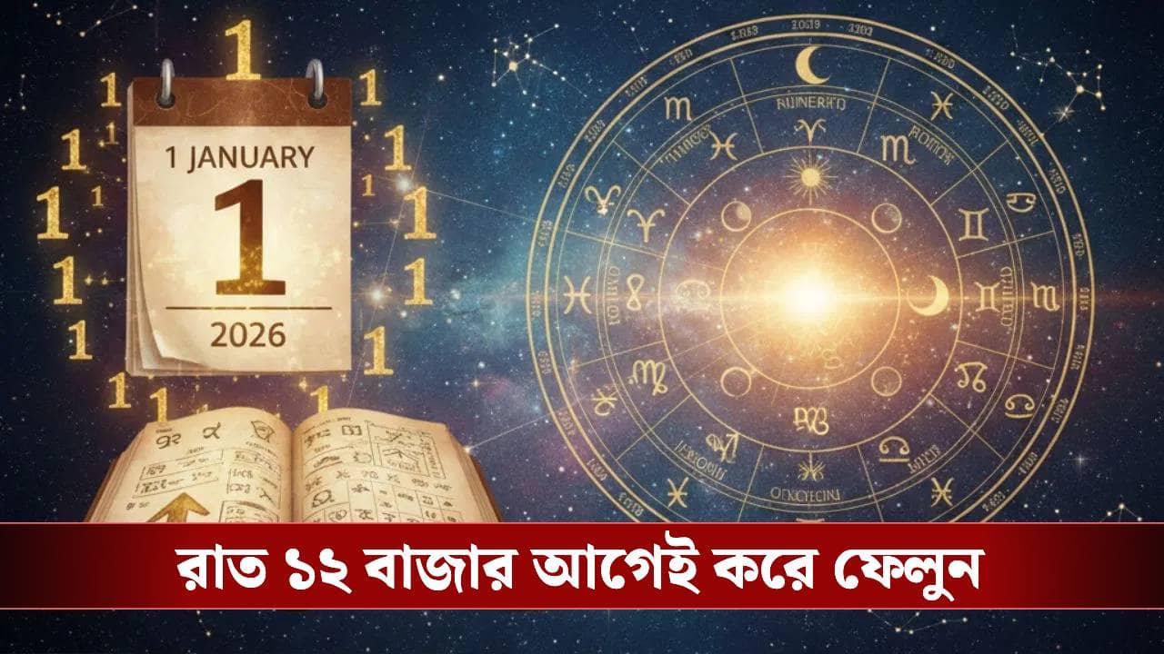 নতুন বছরের প্রথম দিনেই বিরল ১-১-১ সংযোগ! ভাগ্য ফেরাতে আজ রাতেই এটা করুন