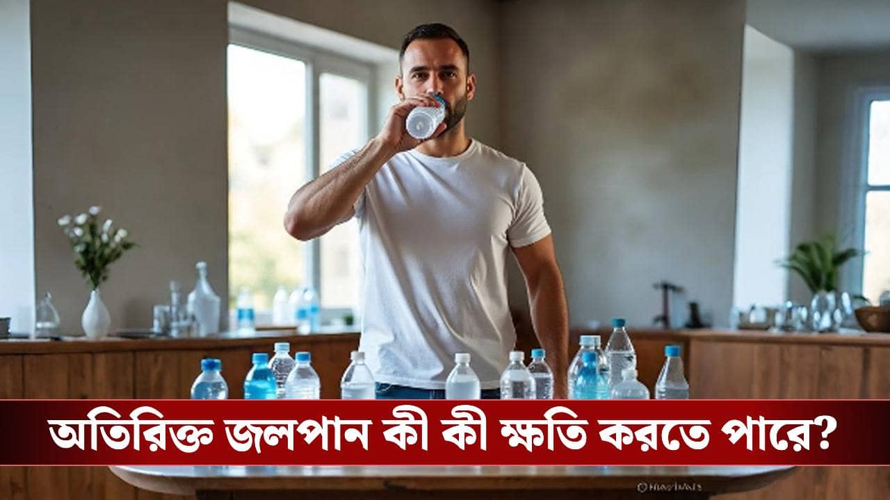 জল কম খেলে বিপদ, বেশি খেলে আরোও বড় বিপদ, জানেন দিনে ঠিক কতটা জল পান করবেন?