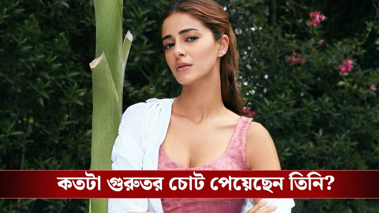 হাতে চোট পেলেন অনন্যা পান্ডে! আচমকা কী হল অভিনেত্রীর?