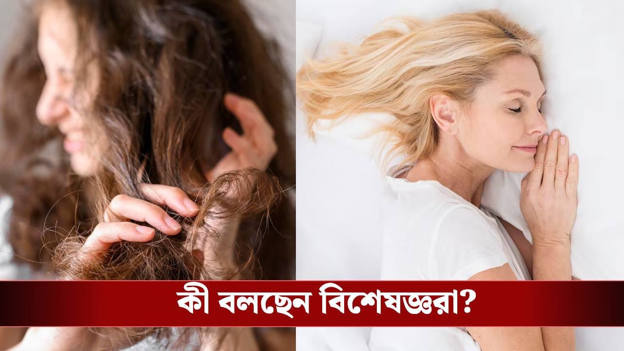 টাইট করে চুল বেঁধে রাতে ঘুমোচ্ছেন? পড়বেন বিপদে টাইট করে চুল বেঁধে রাতে ঘুমোচ্ছেন? পড়বেন বিপদে