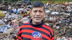 আবর্জনা স্তূপে গুটখার পিক ফেলতে গিয়েই চমকে উঠলেন, কী হল নিউটাউনে?