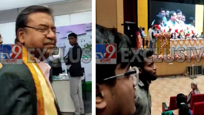 কলকাতা মেডিক্যালে নির্মল পা দিতেই উঠল চোর-চোর স্লোগান