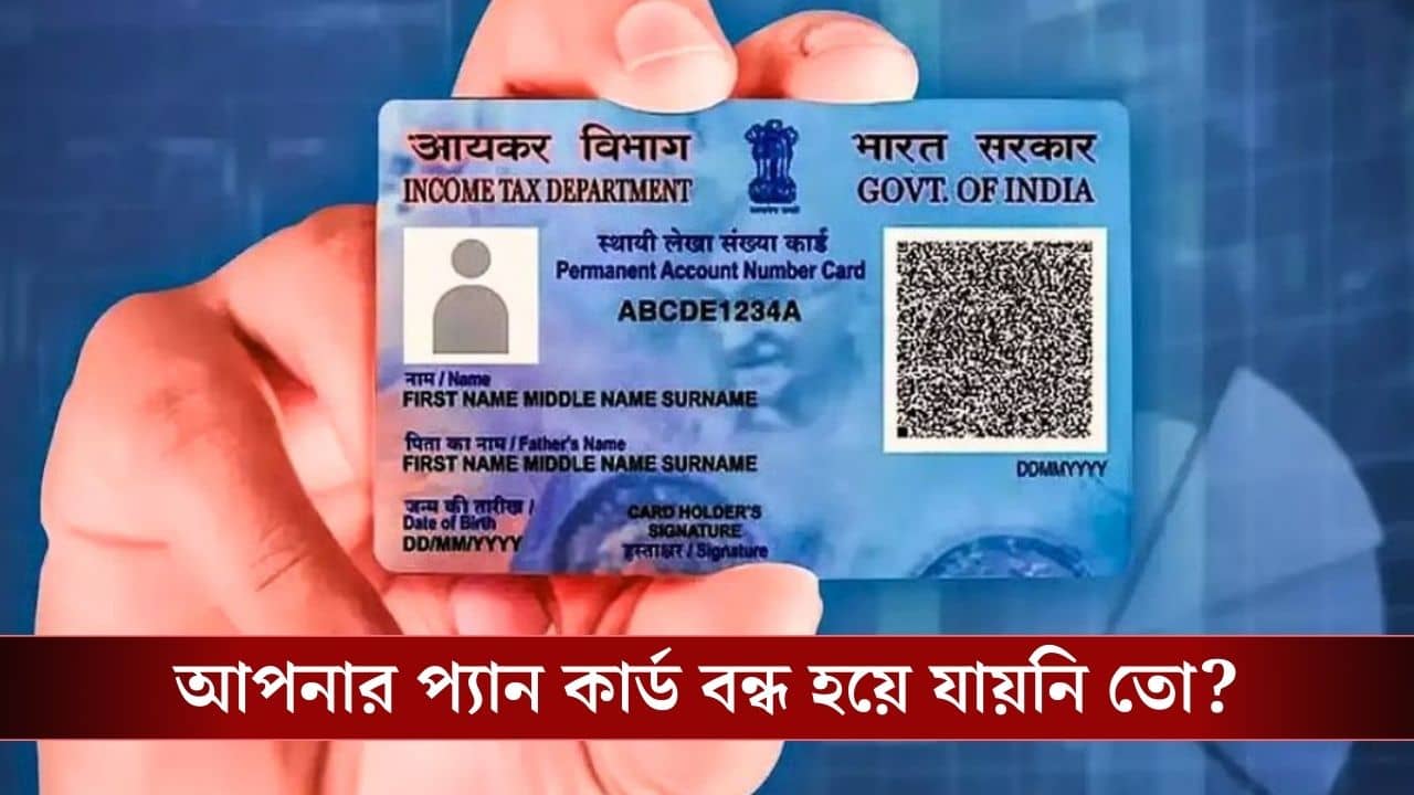 PAN-Aadhaar Status: আপনার প্যান কার্ড বন্ধ হয়ে যায়নি তো! কীভাবে বুঝবেন?