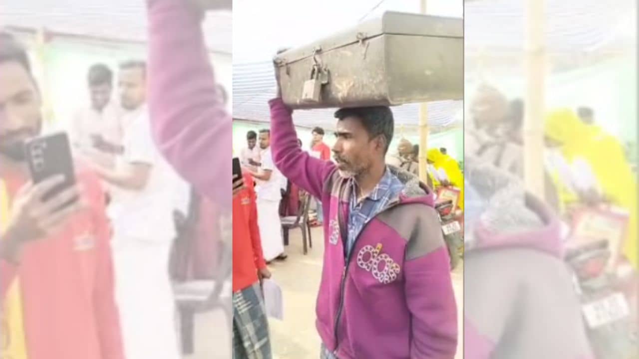 Nandigram: এবার শুধু ট্রাঙ্ক নয়, বাপ-দাদার কবরের মাটিও তুলে আনলেন শাহিদ