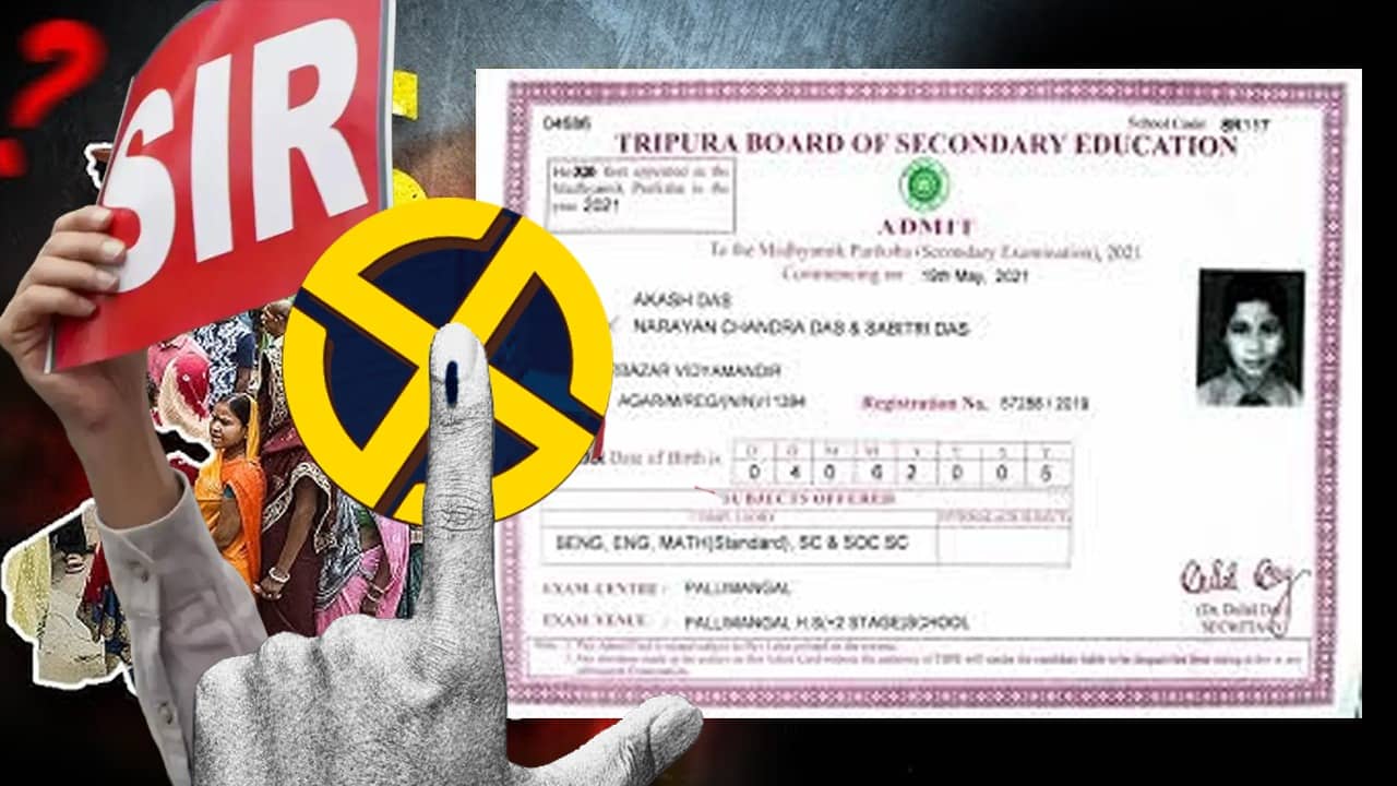 SIR in Bengal: SIR-এ মাধ্যমিকের অ্যাডমিট কার্ড চলবে না কেন? কী যুক্তি কমিশনের?