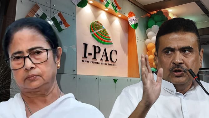 তল্লাশির সময় মমতাকে না-আটকানোয় ইডির প্রশংসা শুভেন্দুর