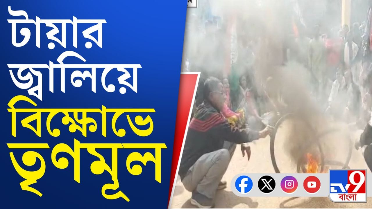 বিডিও অফিসের সামনে বিধায়কের নেতৃত্বেই 'রণংদেহী' তৃণমূল, দিল হুঁশিয়ারিও