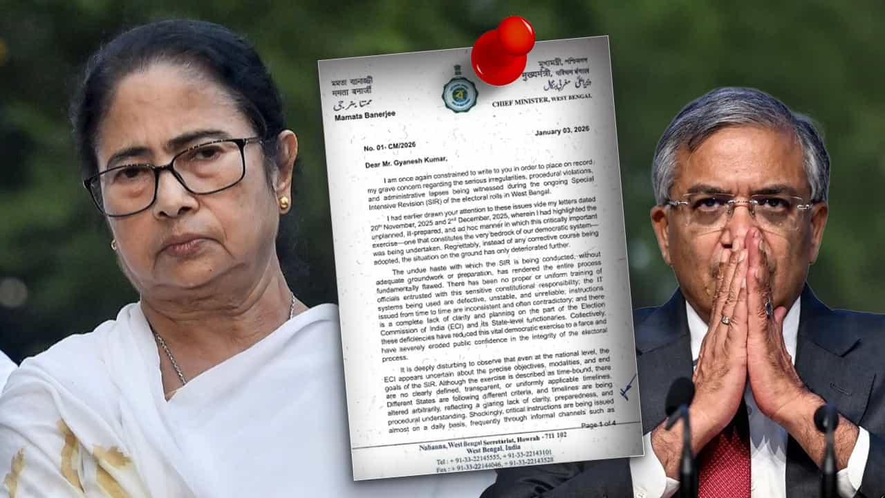 SIR:  রাজ্যের ডোমিসাইল সার্টিফিকেট মান্যতার দাবি, ফের CECকে চিঠি লিখলেন মুখ্যমন্ত্রী