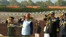 ওয়ার মেমোরিয়ালে শ্রদ্ধার্ঘ্য প্রধানমন্ত্রীর, কর্তব্যপথে হবে প্যারেড