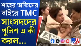 টেনেহিঁচড়ে, চ্যাংদোলা করে শতাব্দী, মহুয়াদের গাড়িতে তুলল পুলিশ, কেন?