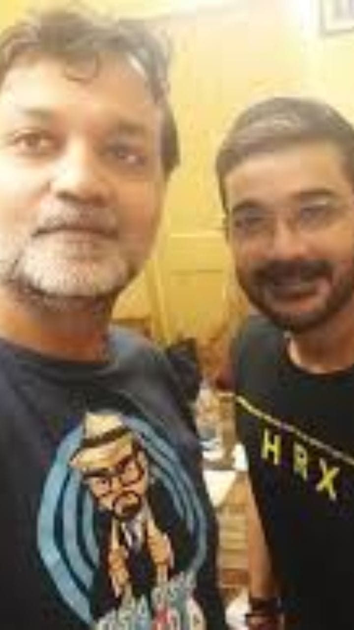 ফের পাশাপাশি প্রসেনজিৎ-সৃজিত, কী কথা দুজনের?