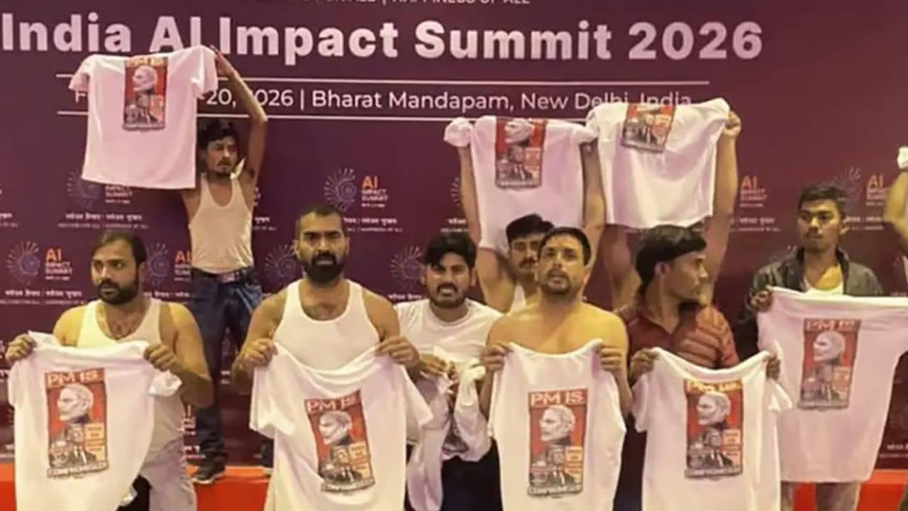 AI Summit: টপলেস, ব্রেনলেস, শেমলেস...বিশ্বাসঘাতক কংগ্রেসকে তুলোধনা বিজেপির