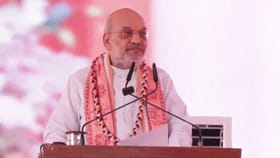 স্বরাষ্ট্রমন্ত্রী নয়, এখানে শ্রী চৈতন্যের ভক্ত হিসাবে এসেছি: অমিত শাহ