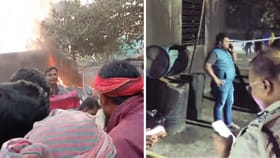 ড্রামে বিস্ফোরণ, ঝলসে গেল ৪ শিশু, অসহ্য যন্ত্রণায় জলে ঝাঁপ এক জনের