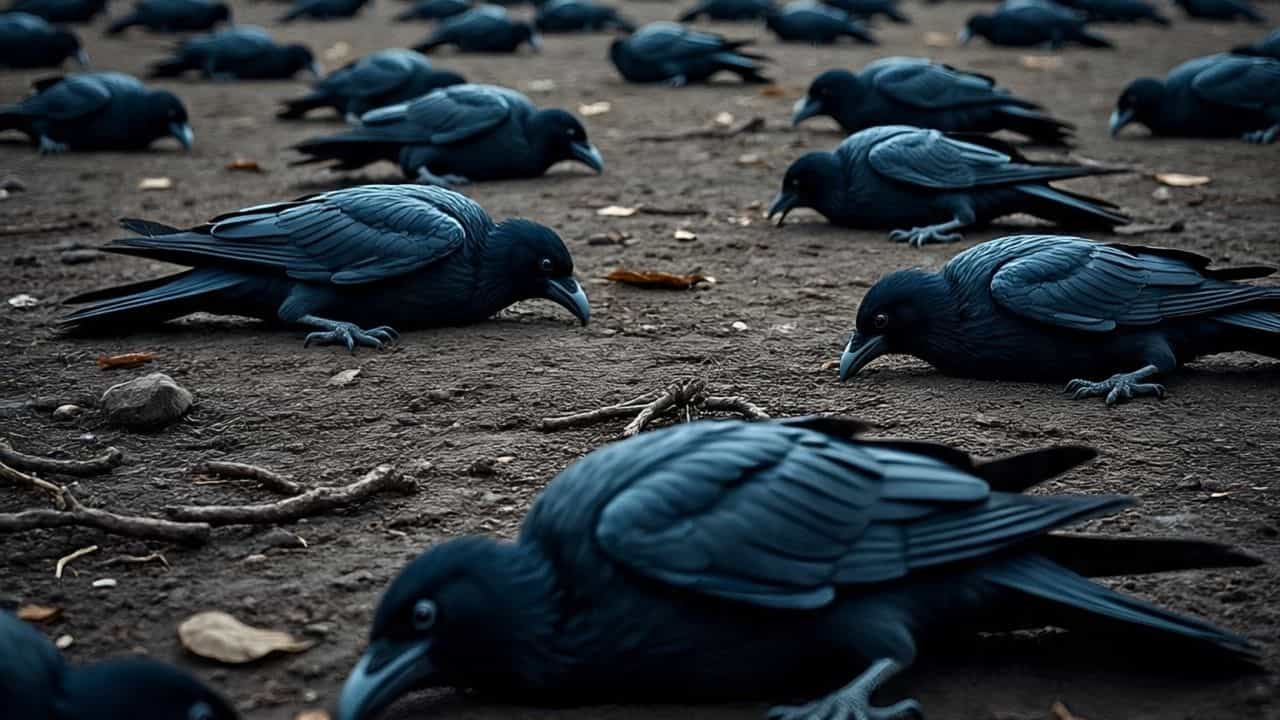 H5N1 Outbreak: শয়ে শয়ে কাক মরে যাচ্ছে, ওই এলাকায় পা মাড়াতেও বারণ করছে সরকার! কেন? H5N1 Outbreak: শয়ে শয়ে কাক মরে যাচ্ছে, ওই এলাকায় পা মাড়াতেও বারণ করছে সরকার! কেন?