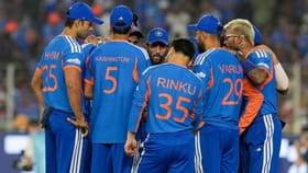 INDvsWI : ধুরন্ধর, লেজার শোয়ের মাঝে জয়ের আশা ভারত ব্রিগেডের !