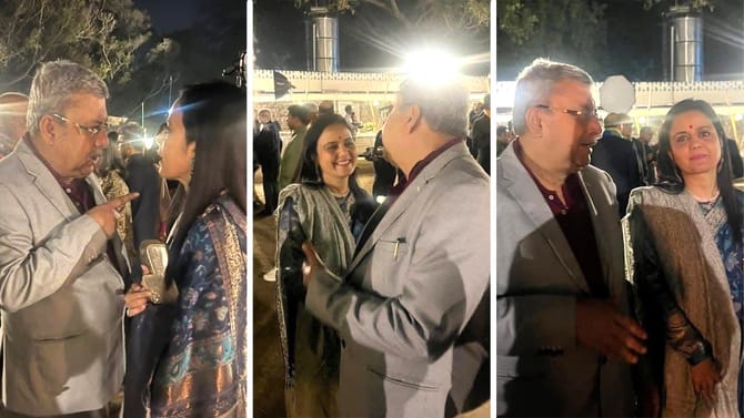 'মুখ দেখতে না-চাওয়া' কল্যাণ বিয়ে কাটালেন মহুয়ার পাশেই