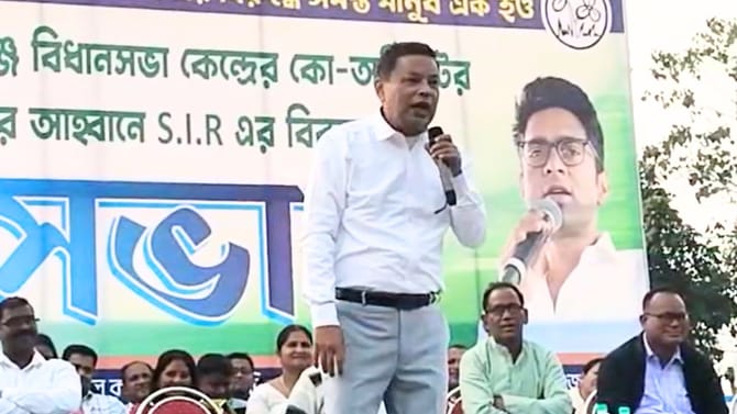 বিজেপি নেতাদের ছাম-গাইনে ছেঁচে ফেলার নিদান তৃণমূল নেতার