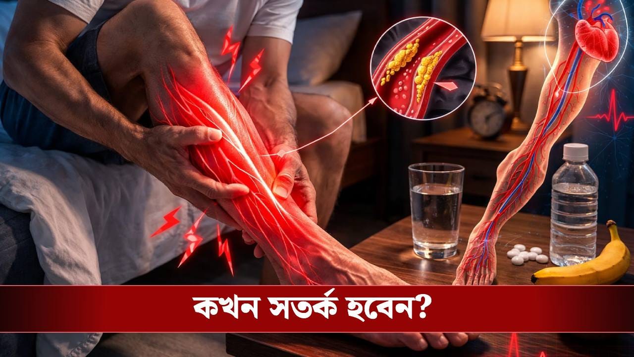 ঘুমের মধ্যে আচমকা পায়ে টান? অবহেলা করলেই বিপদ! ঘুমের মধ্যে আচমকা পায়ে টান? অবহেলা করলেই বিপদ!
