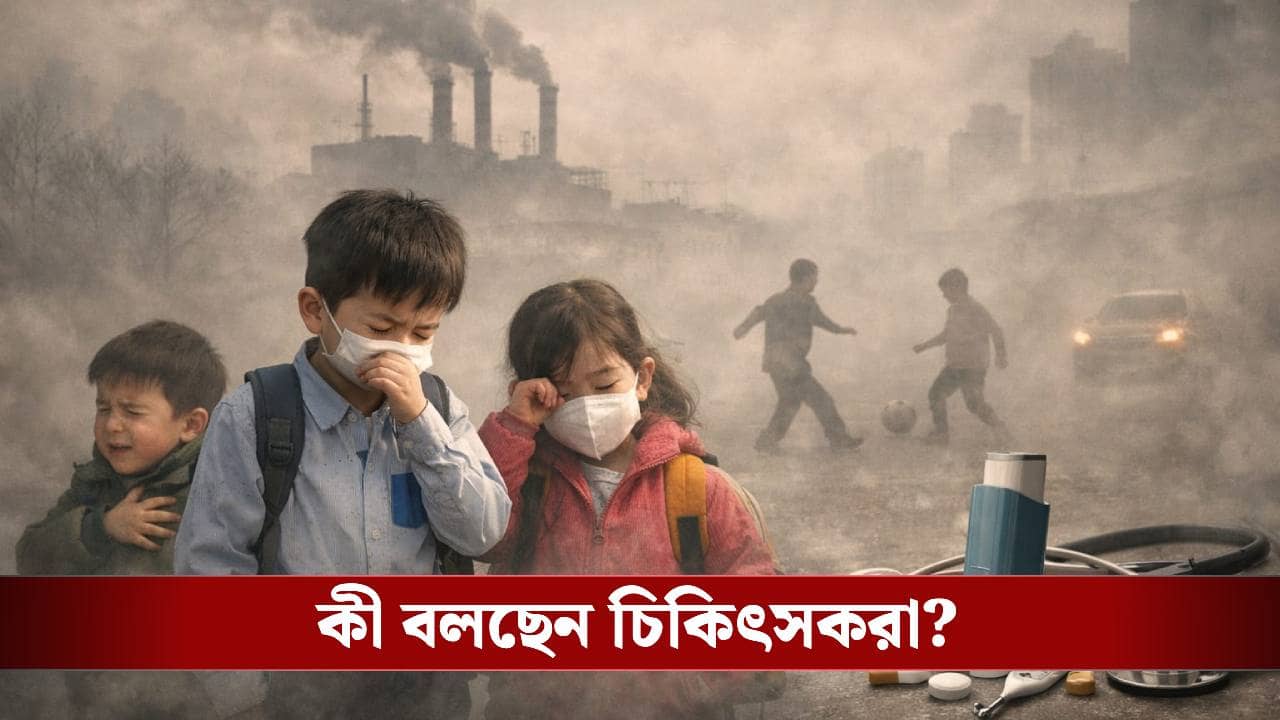 ধোঁয়াশায় বাড়ছে অসুখ, শিশুদের রোগ প্রতিরোধ ক্ষমতা কেন ভেঙে পড়ছে?
