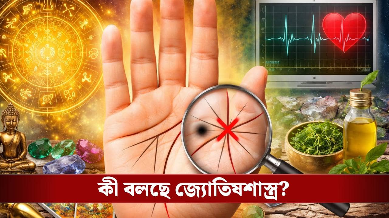 হাতে থাকা স্বাস্থ্যরেখাটা এমন দেখতে? জেনে নিন কোন অসুখের ইঙ্গিত