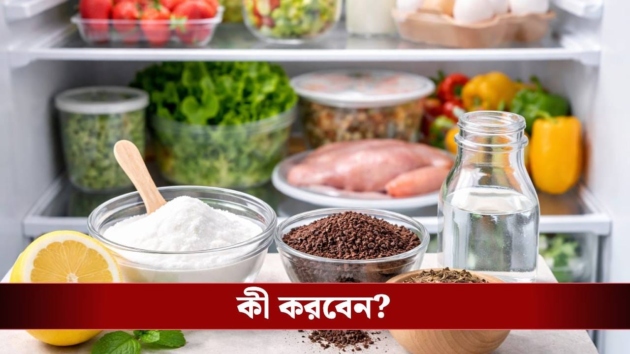 ফ্রিজ খুললেই দুর্গন্ধে নাক কুঁচকে যাচ্ছে? টাকা খরচ না করেই দূর করুন বাজে গন্ধ