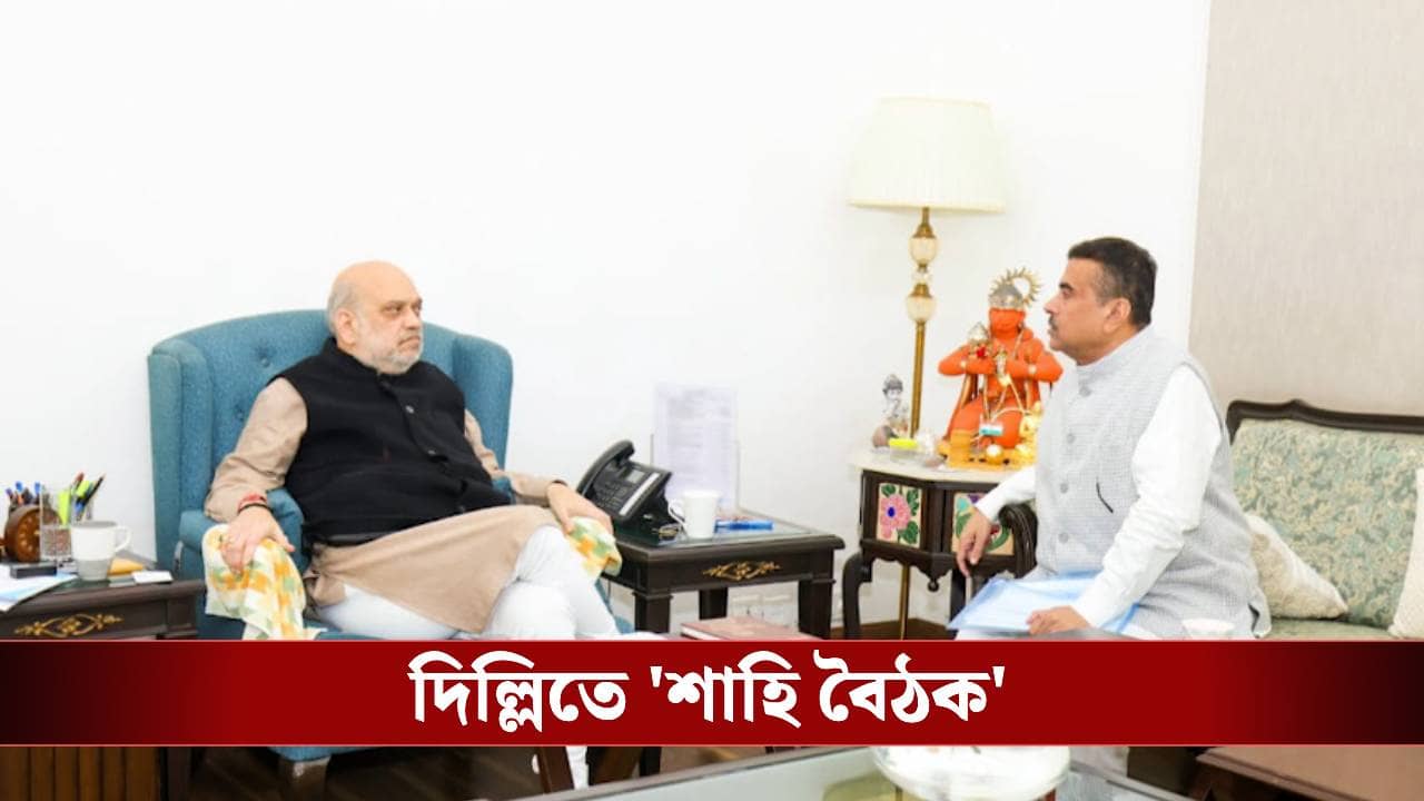 Amit Shah-Suvendu Adhikari Meeting: দিল্লিতে মুখোমুখি শাহ-শুভেন্দু, আধ ঘণ্টা ধরে কী নিয়ে চলল আলোচনা?