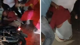 রাস্তায় ফেলে এলোপাথাড়ি লাথি, তৃণমূল-বিজেপি সংঘর্ষে উত্তপ্ত বর্ধমান