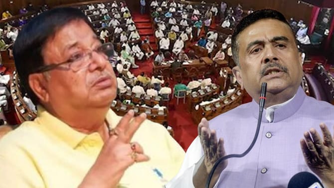 'মোদীর ব্যাটা' Vs 'বাবা চোর', বিধানসভায় বাবা নিয়ে নজিরবিহীন চুলোচুলি