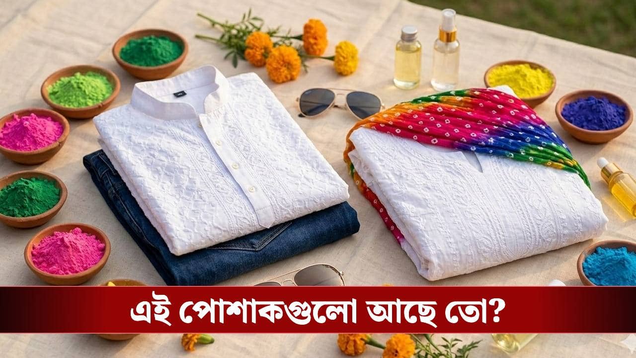 দোলে ফ্যাশনে ইন সাদা, কিন্তু স্টাইলে আসুক ফিউশন! ছেলে-মেয়েদের জন্য রইল সেরা টিপস