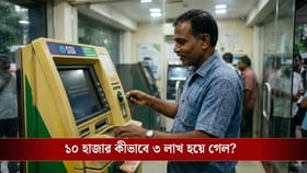 ATM থেকে তুলতে গিয়েছিলেন ১০ হাজার টাকা, ব্যাঙ্ক দিল ৩ লক্ষ টাকা!