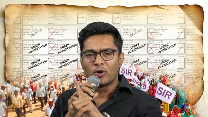 ধরনা মঞ্চ থেকে হুঁশিয়ারি দেওয়ার পরই জ্ঞানেশ কুমারকে চিঠি অভিষেকের