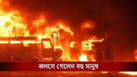 অন্ধ্রপ্রদেশে ভয়াবহ দুর্ঘটনা, বাস-লরির সংঘর্ষে ঝলসে মৃত্যু ১২ জনের