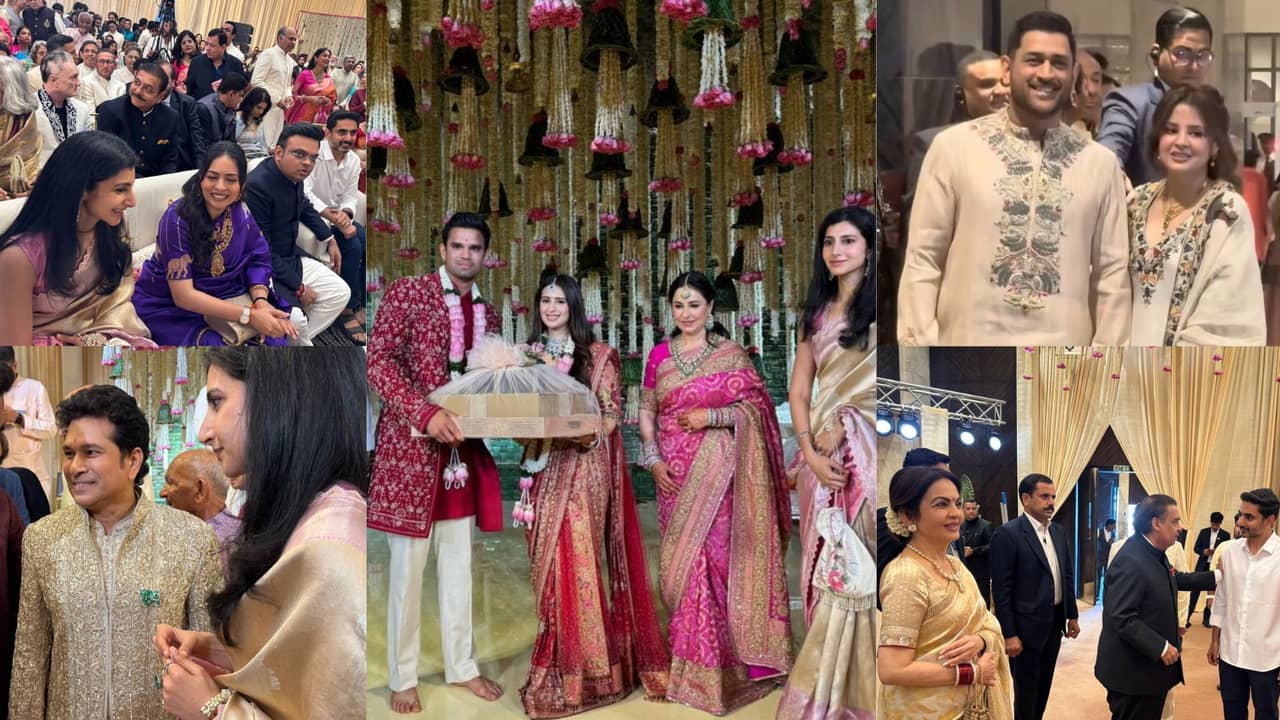 Arjun Tendulkar: অর্জুন-সানিয়া বিয়ের অনুষ্ঠানে চাঁদের হাট!