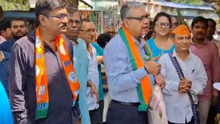 হাতে কাতলা মাছ, কোথায় চললেন বিজেপি প্রার্থী?