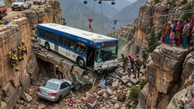 মর্মান্তিক! পুজো দিয়ে ফেরার পথে গভীর খাদে বাস পড়ে মৃত্যু ৭ ভারতীয়র