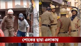 নাগেরবাজারে বহুতলে বিধ্বংসী আগুন, মৃত্যু বৃদ্ধা মা ও ছেলের