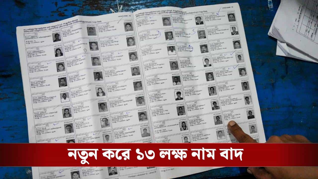 SIR: বাংলায় এখনও পর্যন্ত বাদ পড়ল মোট ৭৬ লক্ষ নাম SIR: বাংলায় এখনও পর্যন্ত বাদ পড়ল মোট ৭৬ লক্ষ নাম